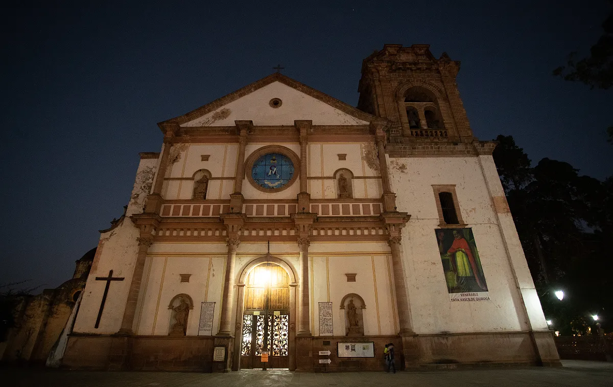 Basílica de nuestra señora de la salud Pátzcuaro Michoacán Hotel Best Western Posada de Don Vasco